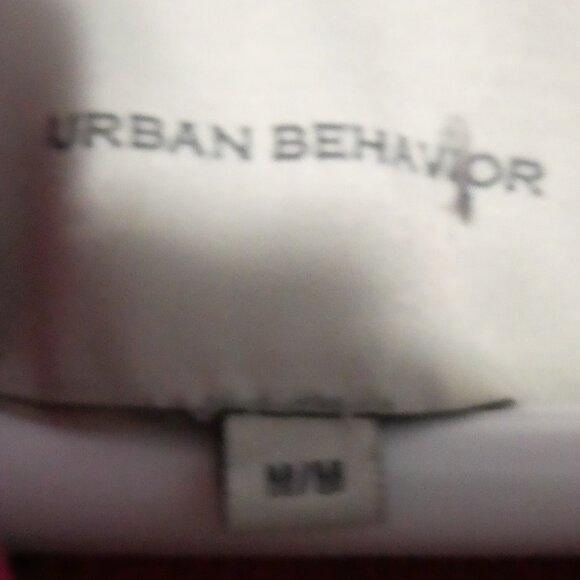 URBAN BEHAVIOR | medium | Pink Full Zip-Hooded Sweatshirt / Hoodie | Pockets - Picture 15 of 15